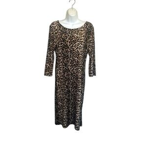 Yelete Animal Print Dress